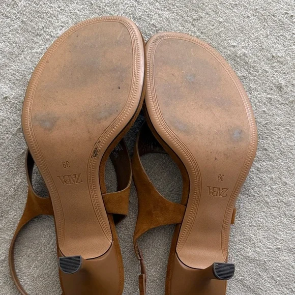Zara Tan Women's Sandals - Picture 4 of 4